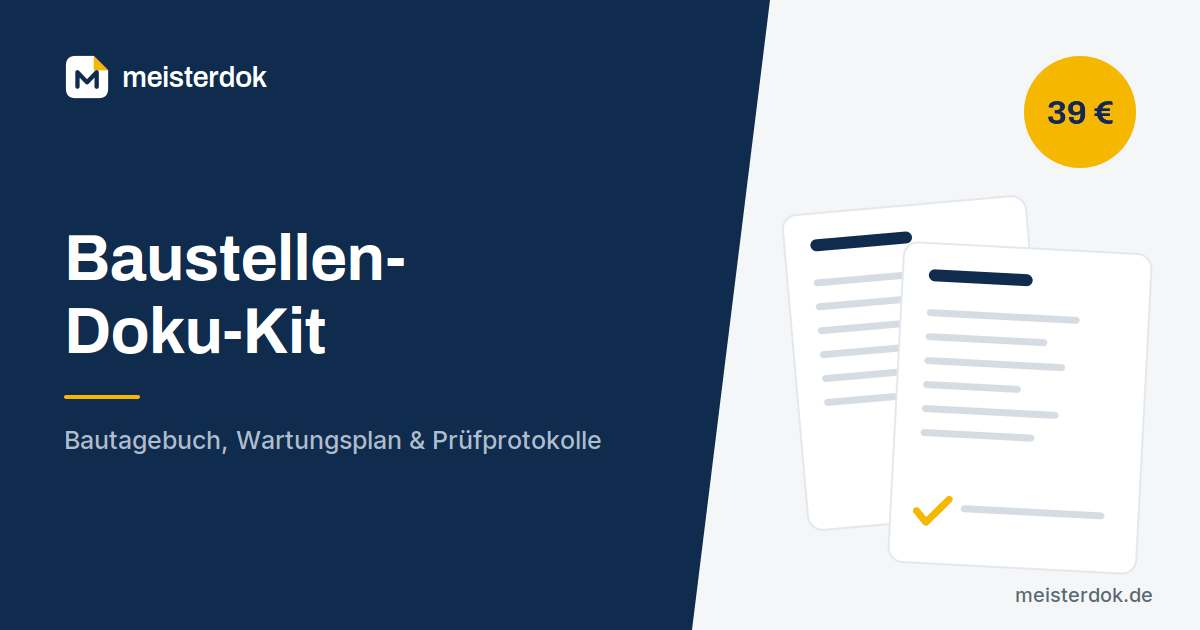 Baustellen-Doku-Kit